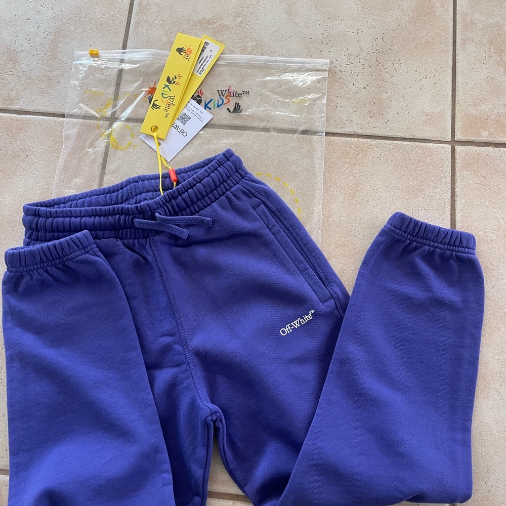 Off-White Purple Sweatpants